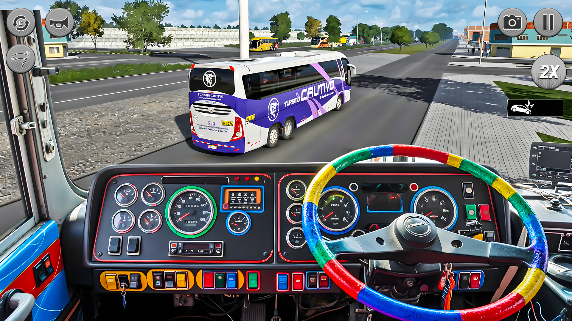 اسکرین شات 4 بازی Euro Bus Simulator: Bus Game