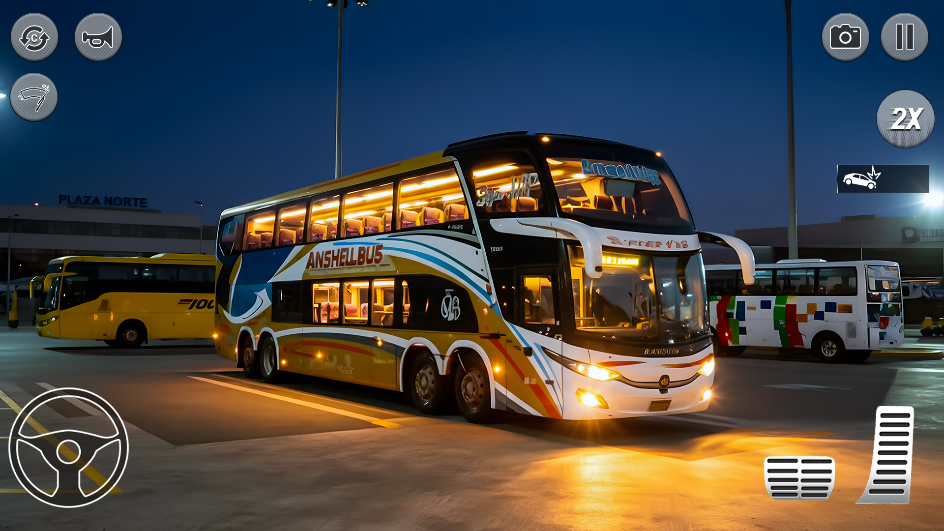 اسکرین شات 1 بازی Euro Bus Simulator: Bus Game