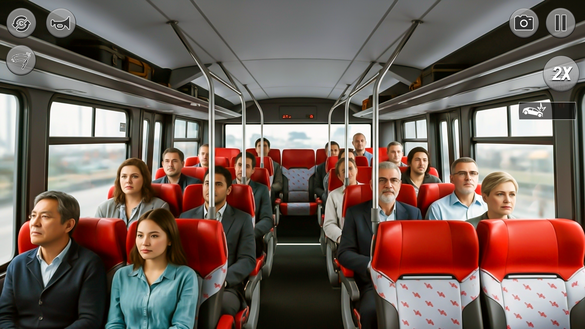 اسکرین شات 5 بازی Euro Bus Simulator: Bus Game