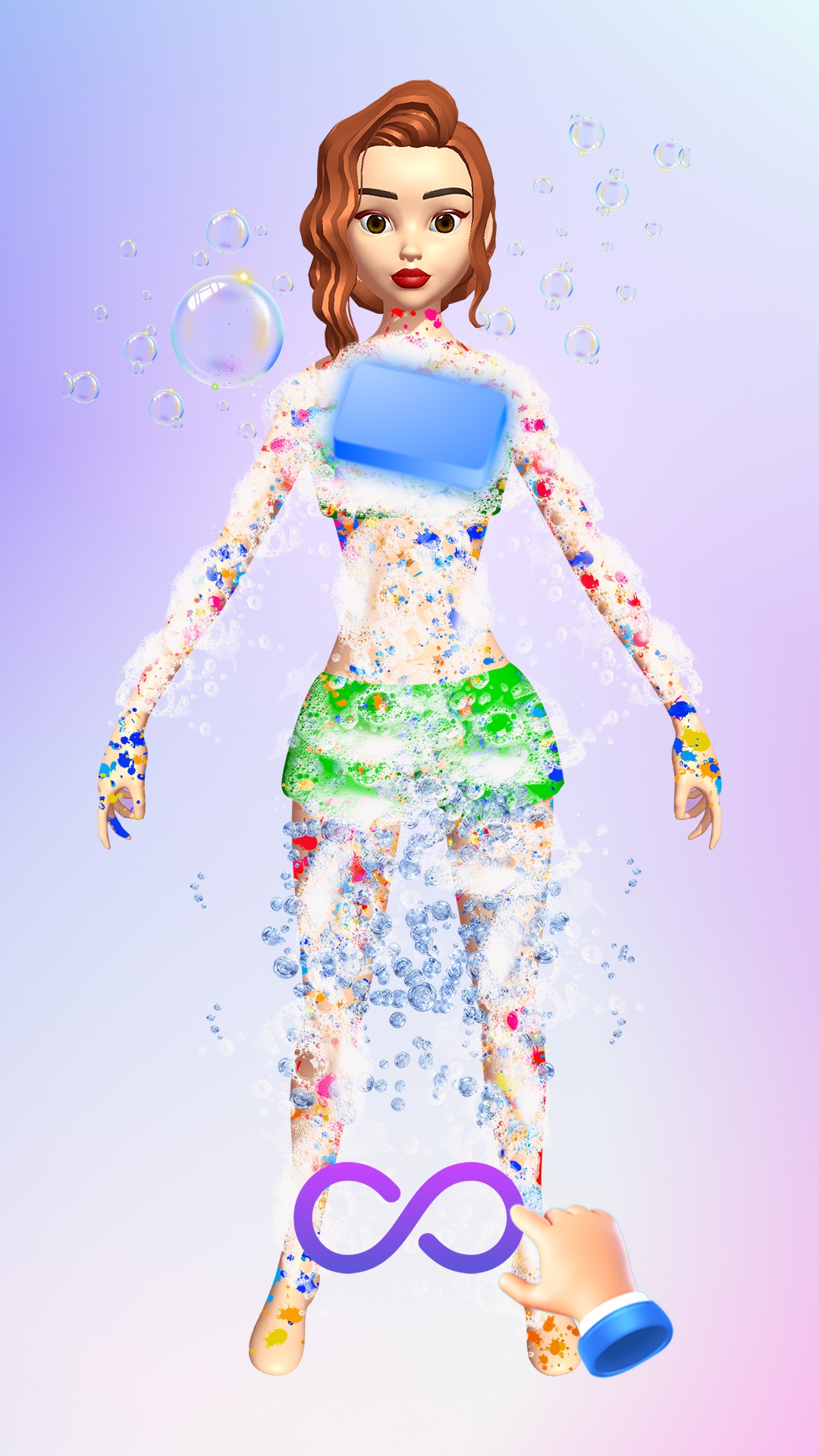 اسکرین شات 1 بازی DIY 3D: Makeover Doll