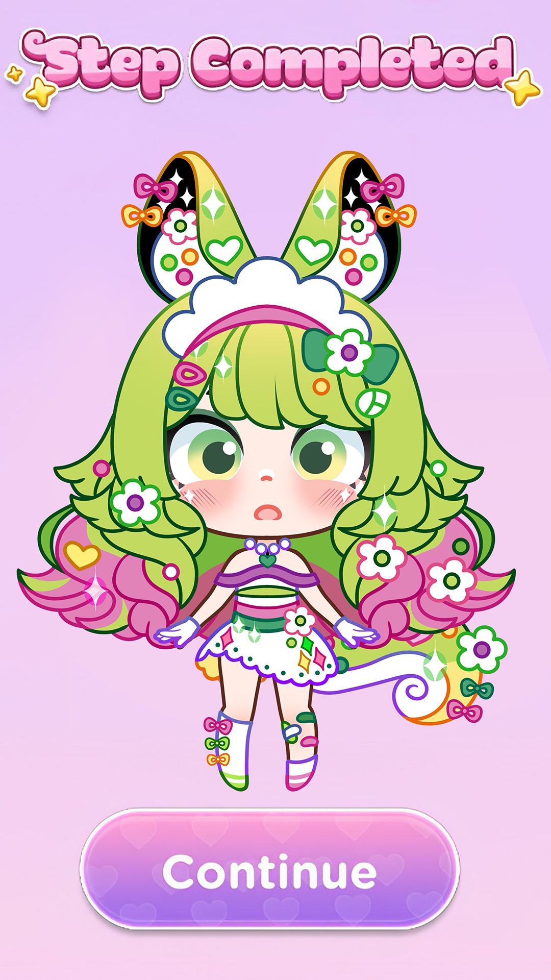 اسکرین شات 7 بازی Chibi Doll Salon: Dressup Game