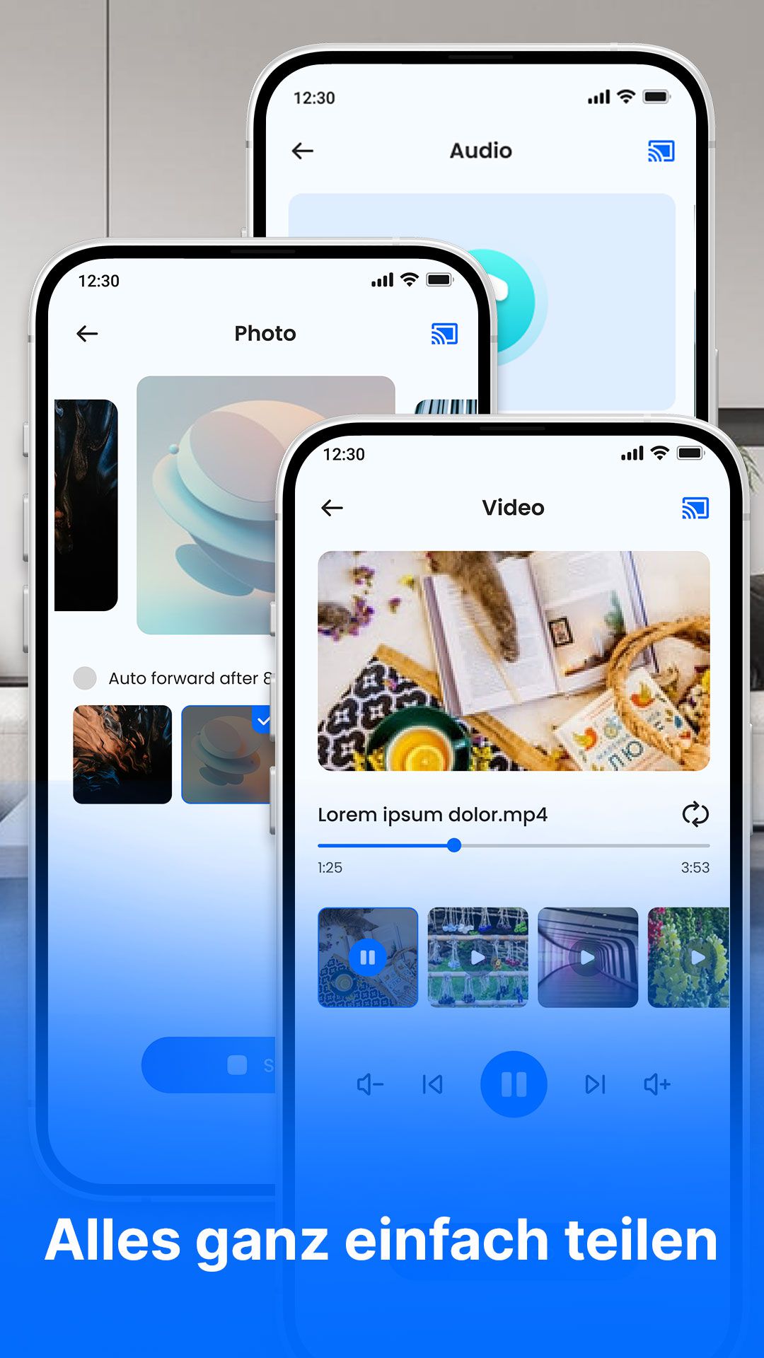 اسکرین شات 5 برنامه Bildschirm Spiegeln Mit TV
