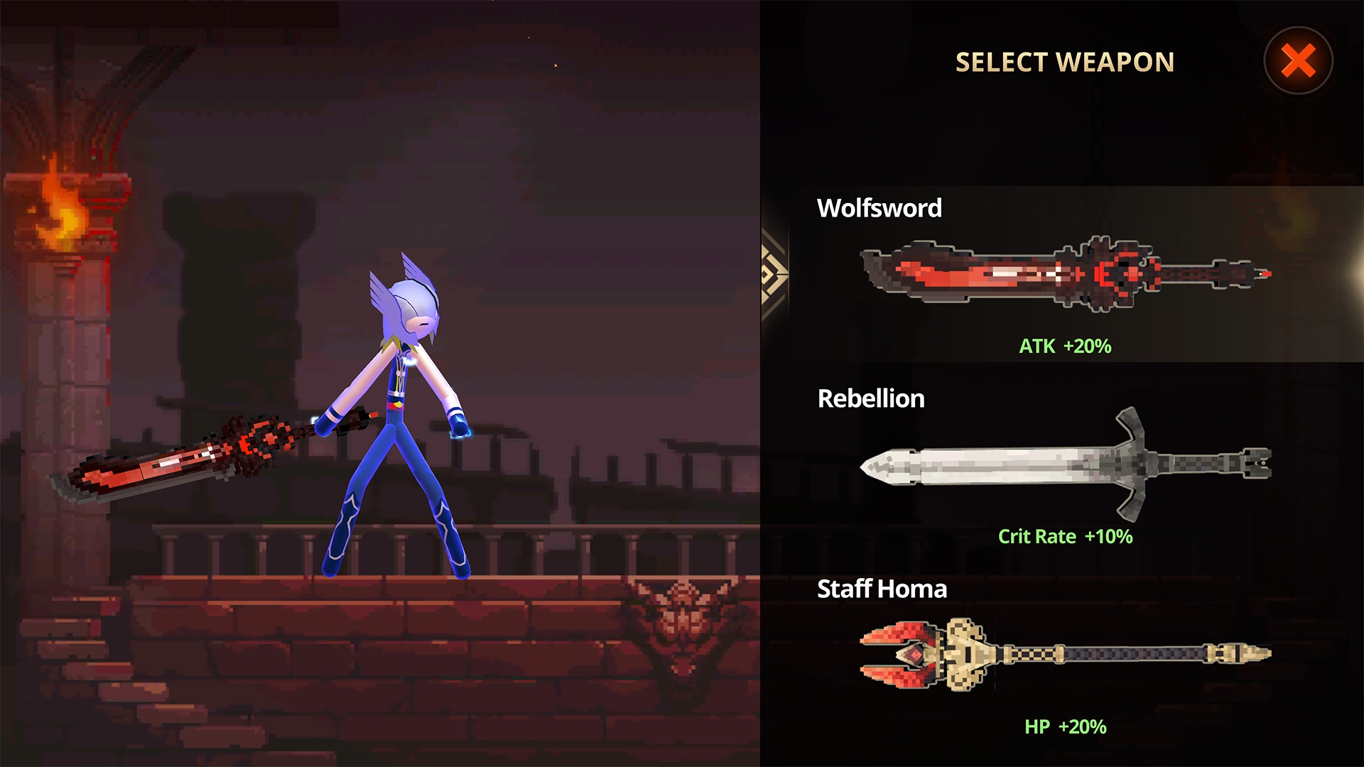 اسکرین شات 3 بازی Stick Block Fighting Craft War