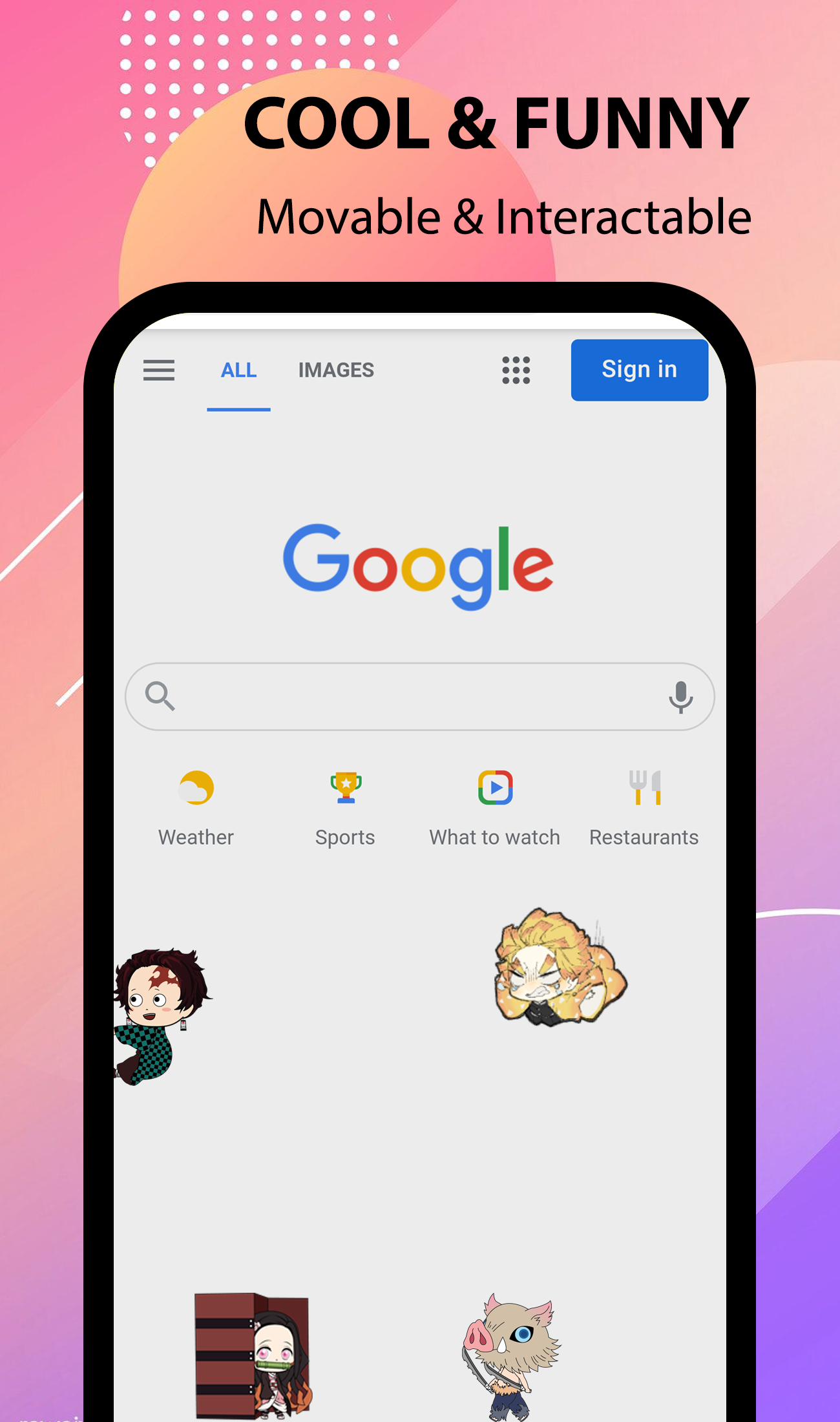 اسکرین شات 3 برنامه KNY Shimeji for Kimetsu