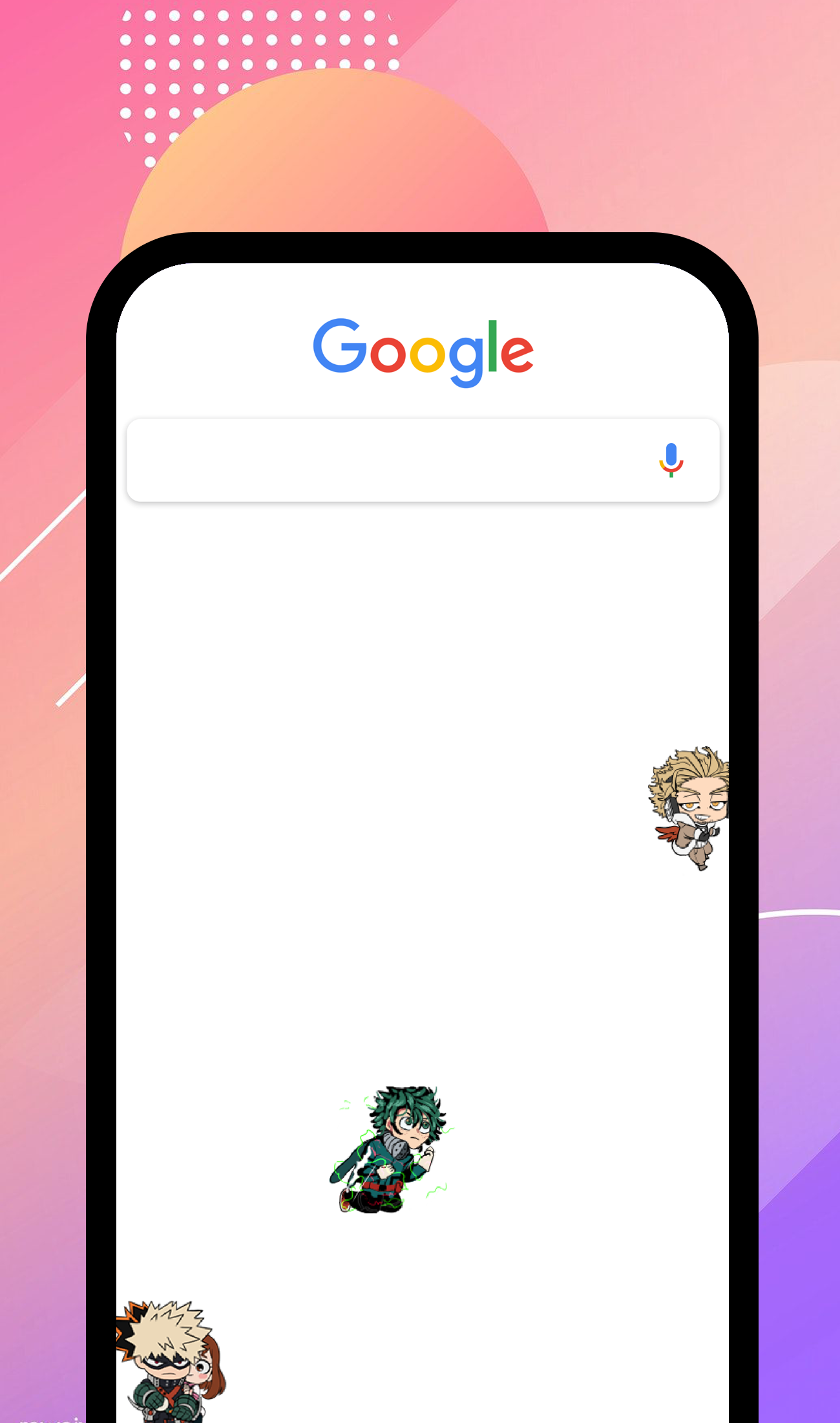 اسکرین شات 4 برنامه My Hero Academia Shimeji