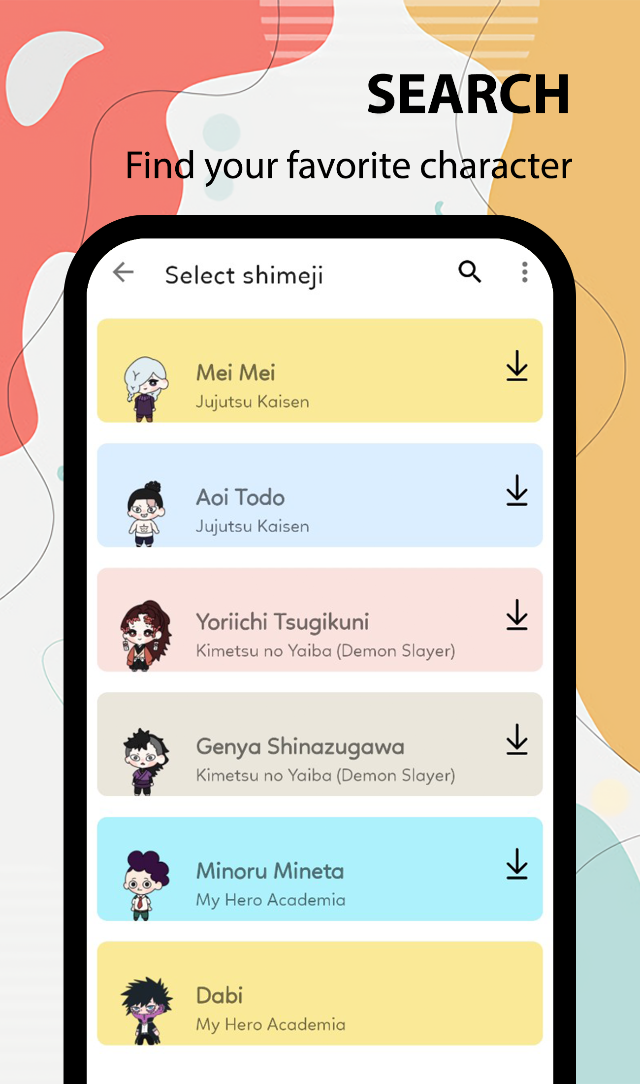اسکرین شات 3 برنامه Shimeji - desktop pet