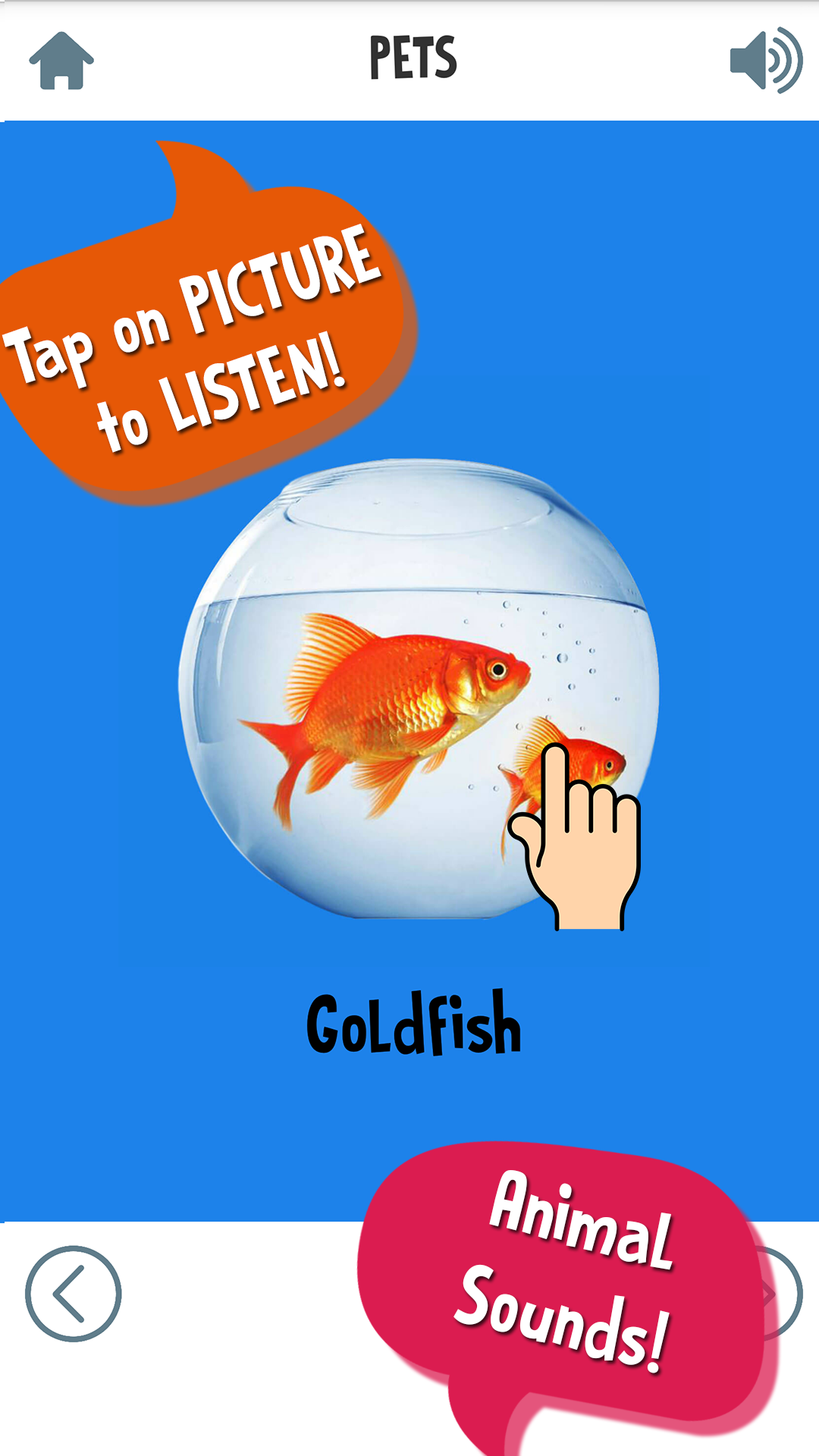 اسکرین شات 4 بازی First Words for Baby: Animals