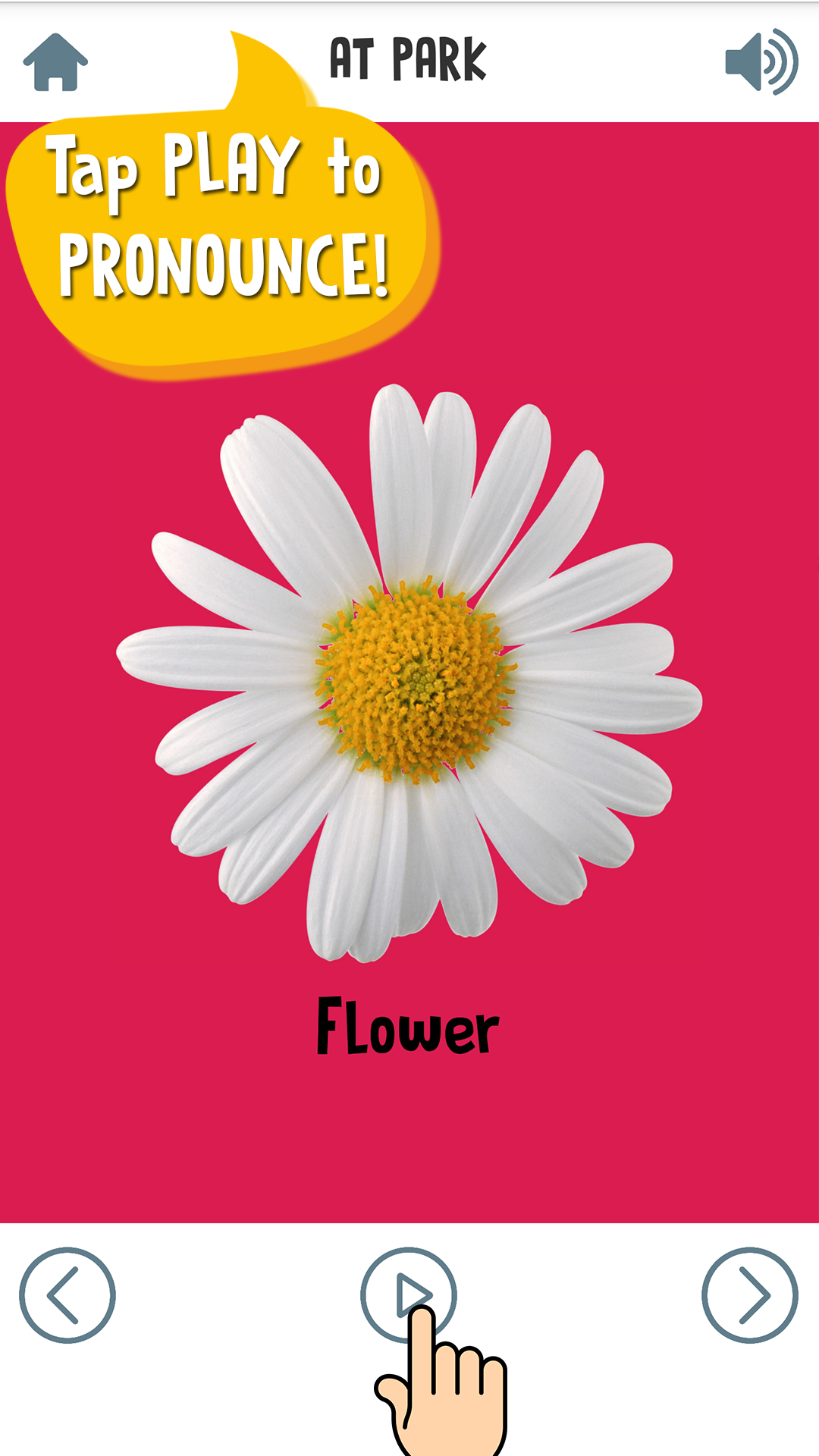 اسکرین شات 2 بازی First Words for Baby