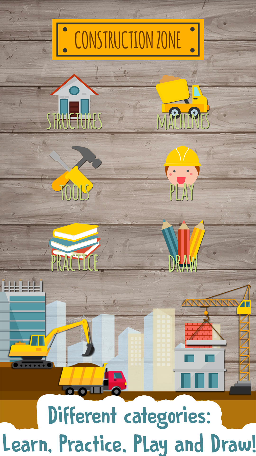 اسکرین شات 1 بازی Kids Construction Game: Educat