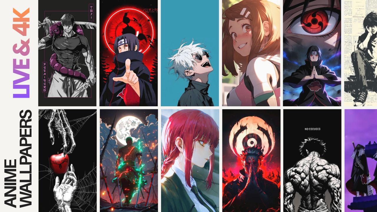 اسکرین شات 8 برنامه AnimePix: Anime Wallpapers 4K
