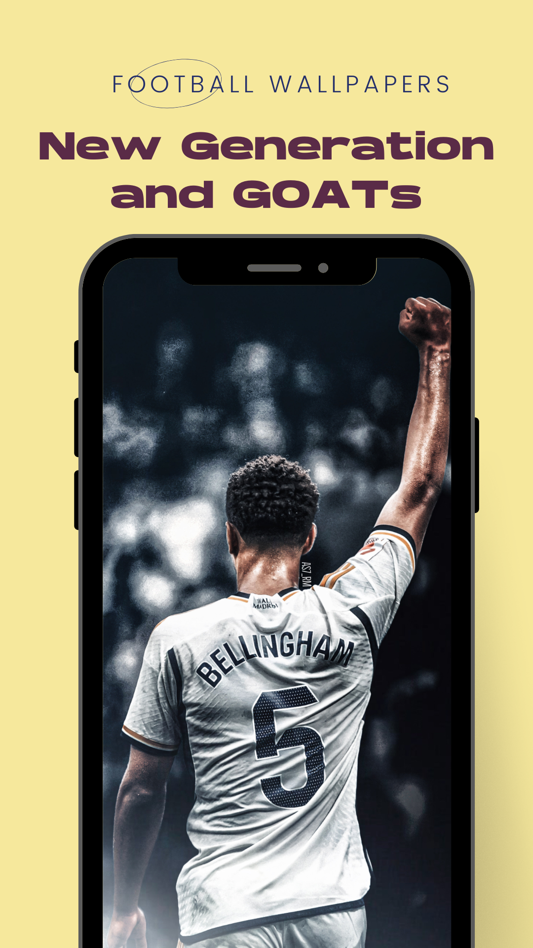 اسکرین شات 8 برنامه Football Wallpaper - GOATs