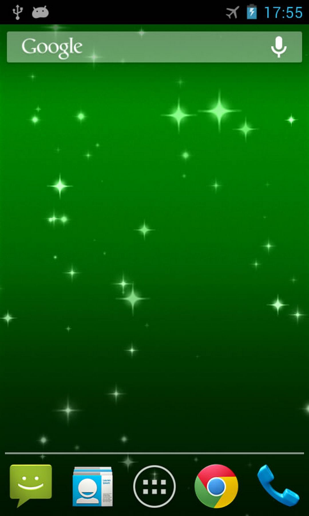 اسکرین شات 3 برنامه Glitter 3D Live Wallpaper