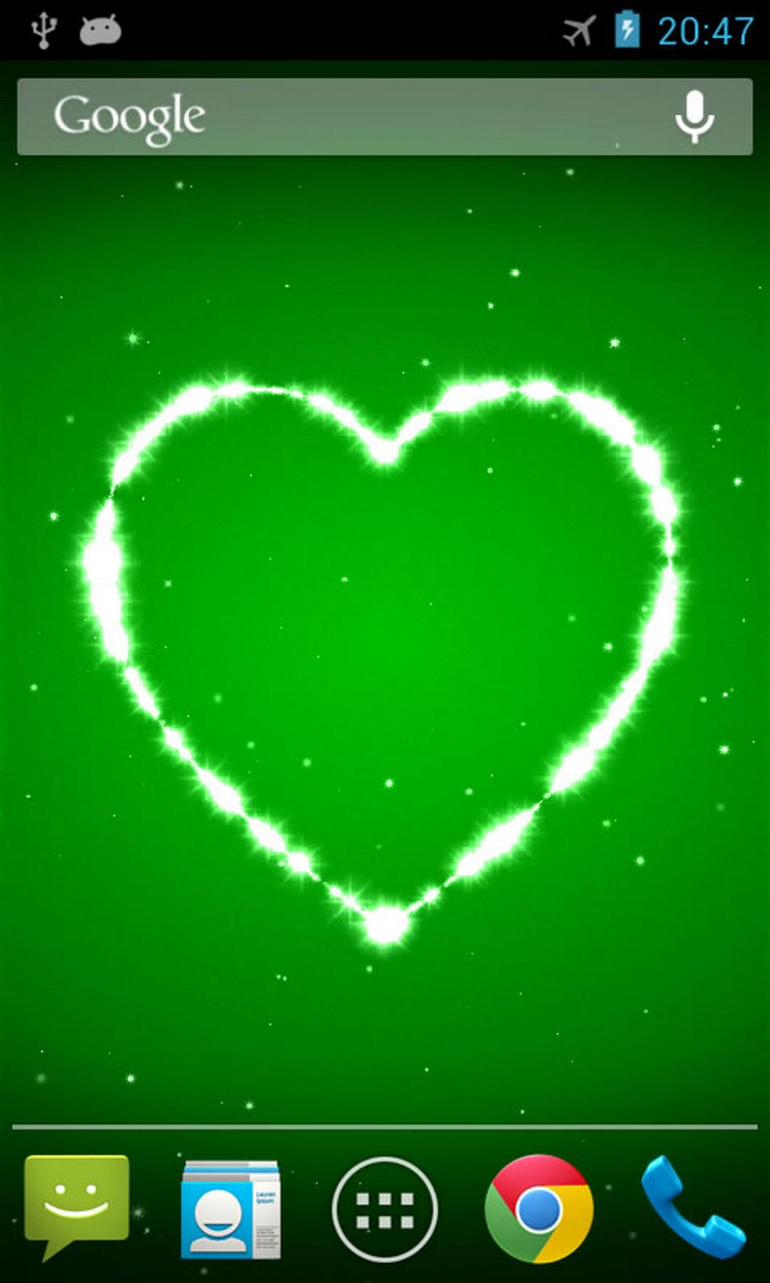 اسکرین شات 4 برنامه Heart 3D Live Wallpaper