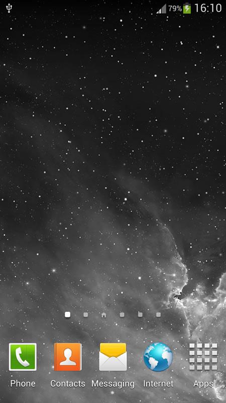 اسکرین شات 5 برنامه Galaxy Parallax Live Wallpaper