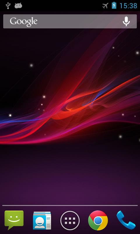 اسکرین شات 4 برنامه Wave Z Live Wallpaper