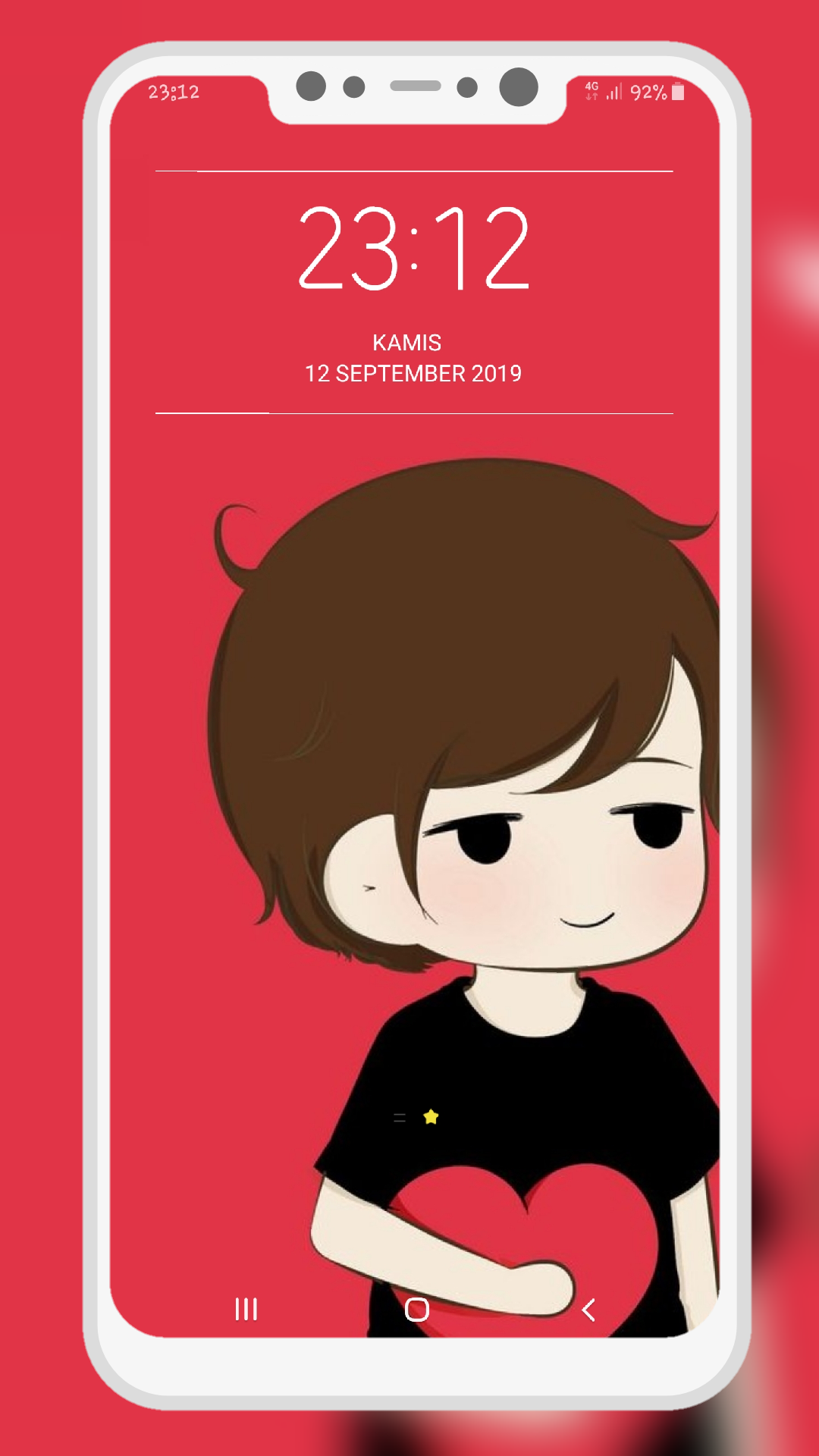 اسکرین شات 5 برنامه Kawaii Wallpaper