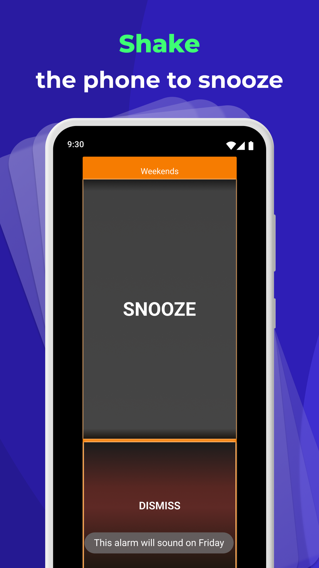 اسکرین شات 5 برنامه Digital Alarm Clock