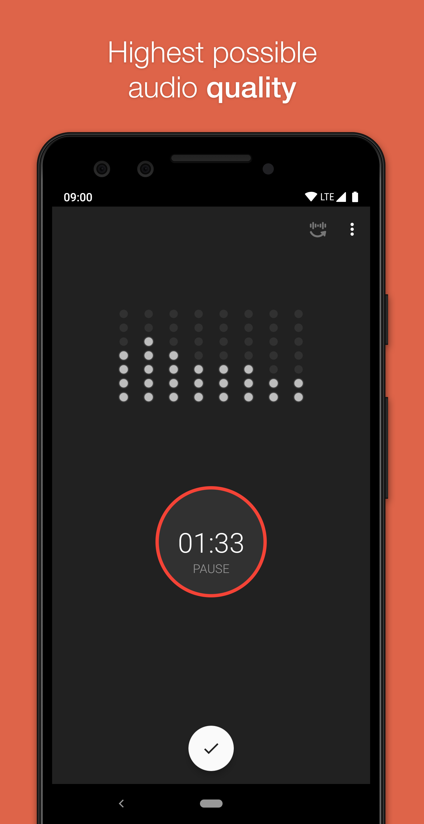 اسکرین شات 2 برنامه Smart Voice Recorder