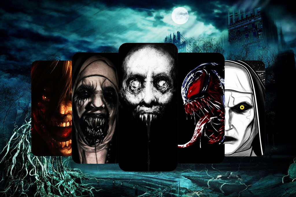 اسکرین شات 7 برنامه Scary Horror Wallpaper