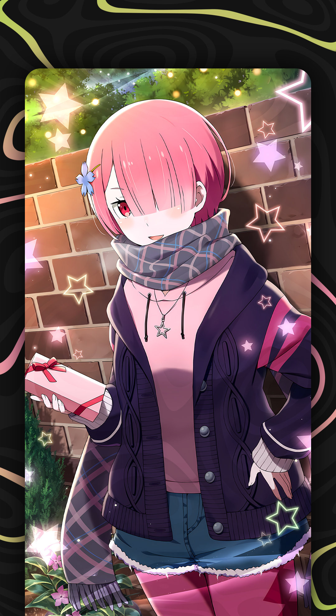 اسکرین شات 5 برنامه Anime Christmas Wallpaper