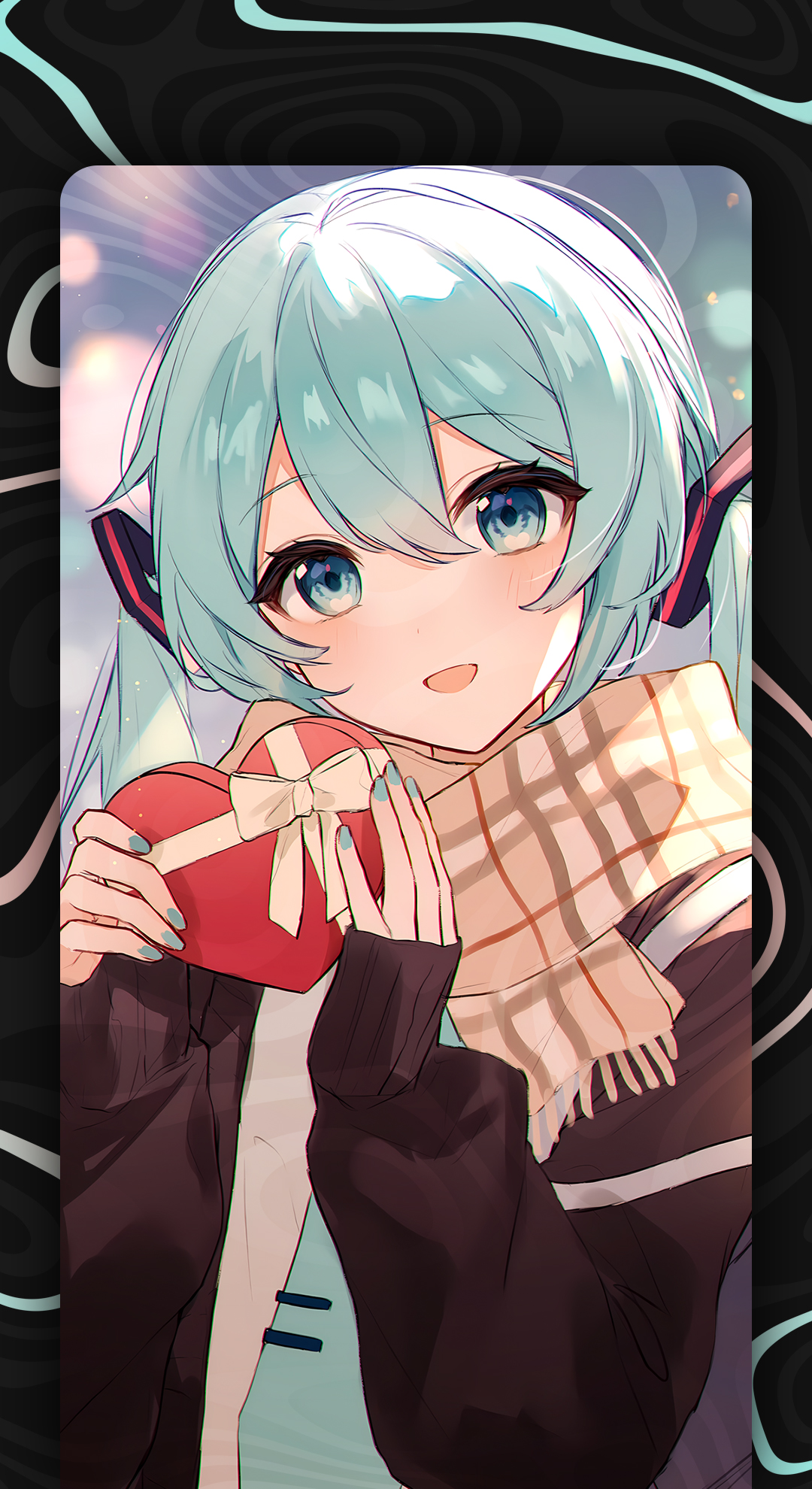 اسکرین شات 8 برنامه Anime Valentine Wallpaper