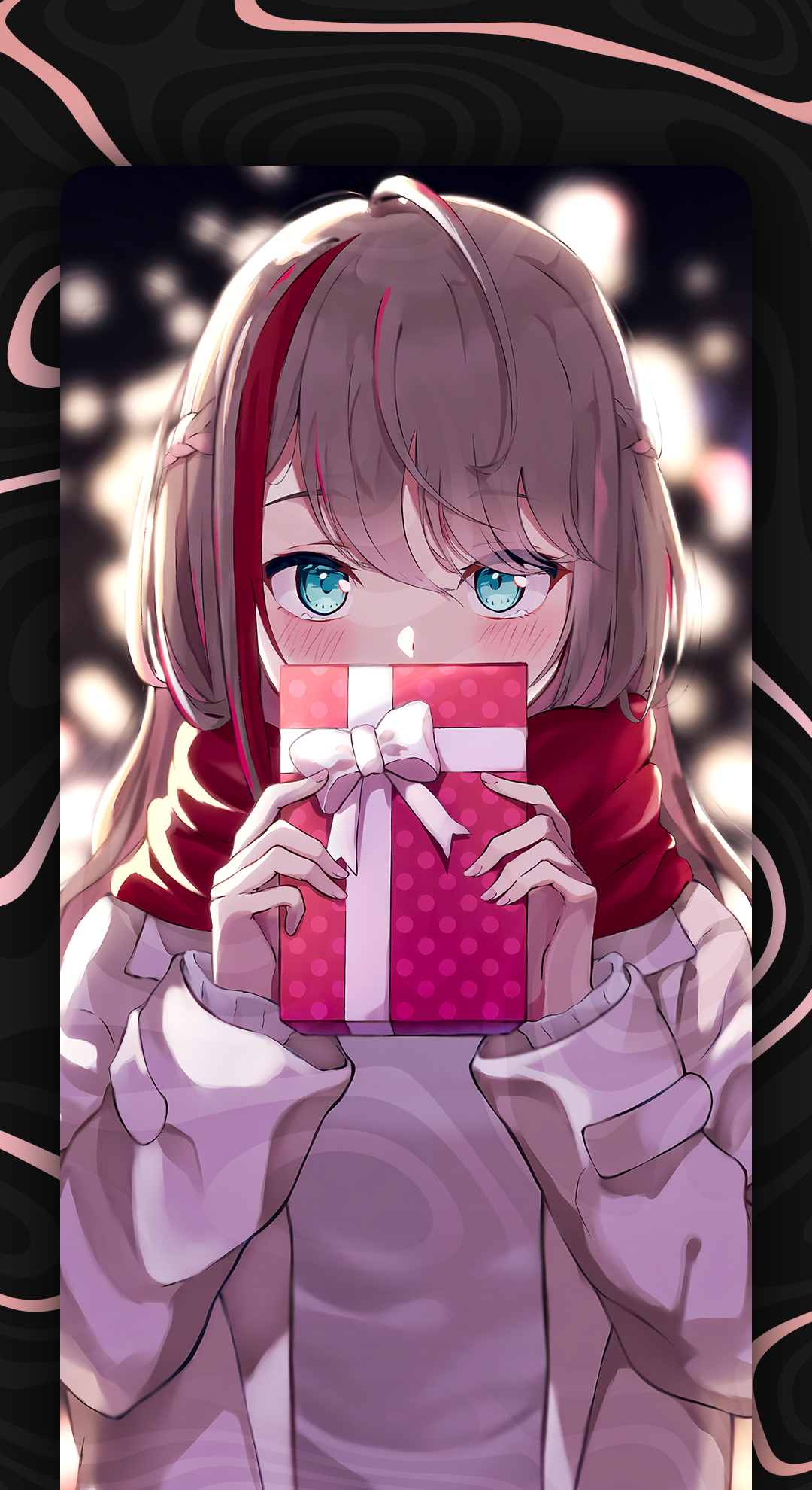 اسکرین شات 2 برنامه Anime Valentine Wallpaper