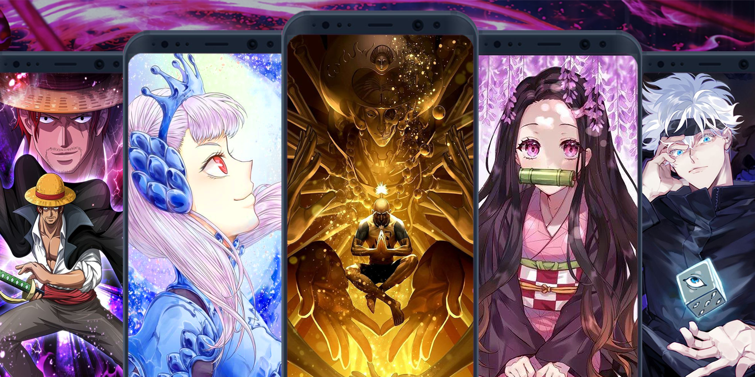 اسکرین شات 4 برنامه Anime Wallpaper