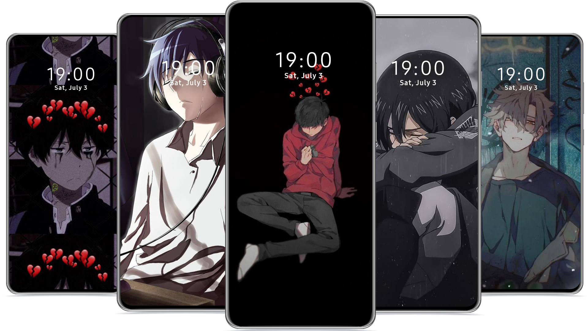 اسکرین شات 4 برنامه Anime Wallpaper Boy