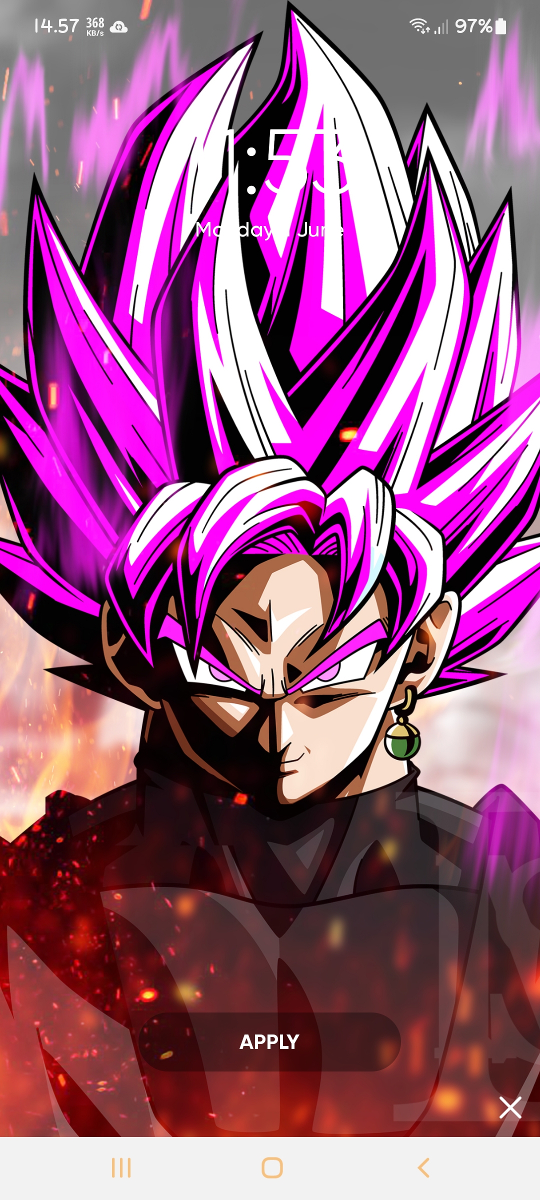 اسکرین شات 5 برنامه Anime Wallpapers 4K Live