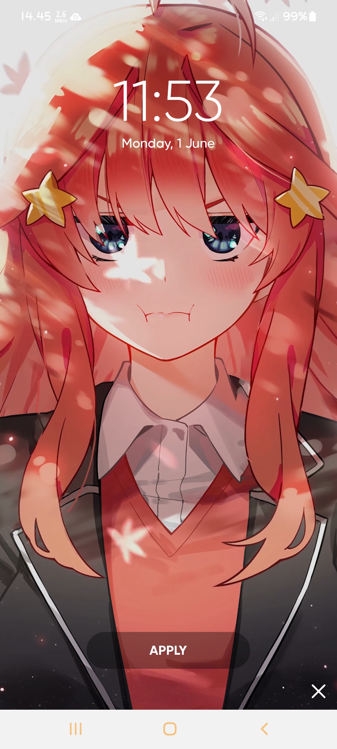 اسکرین شات 3 برنامه Anime Wallpapers 4K Live