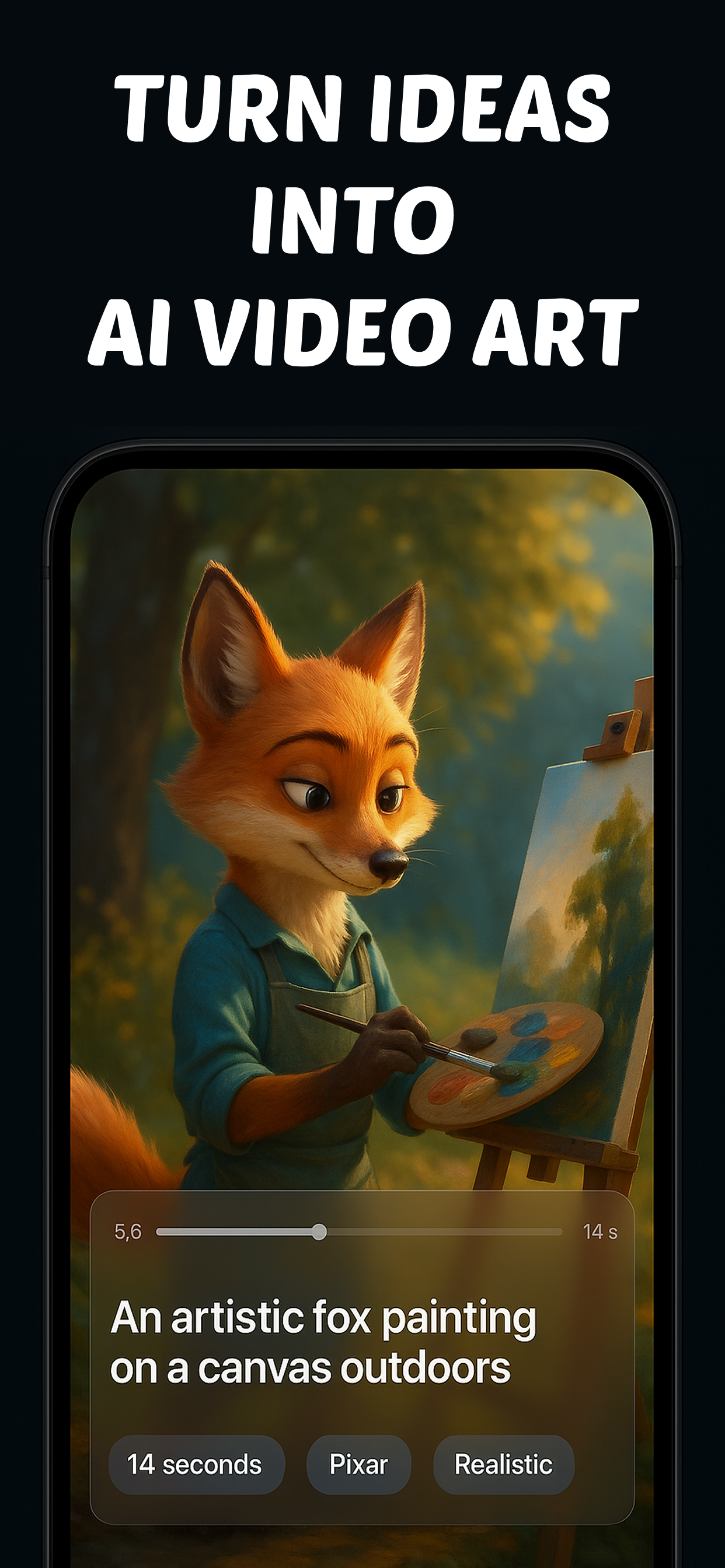 اسکرین شات 2 برنامه AI Video Generator - AIVIDO