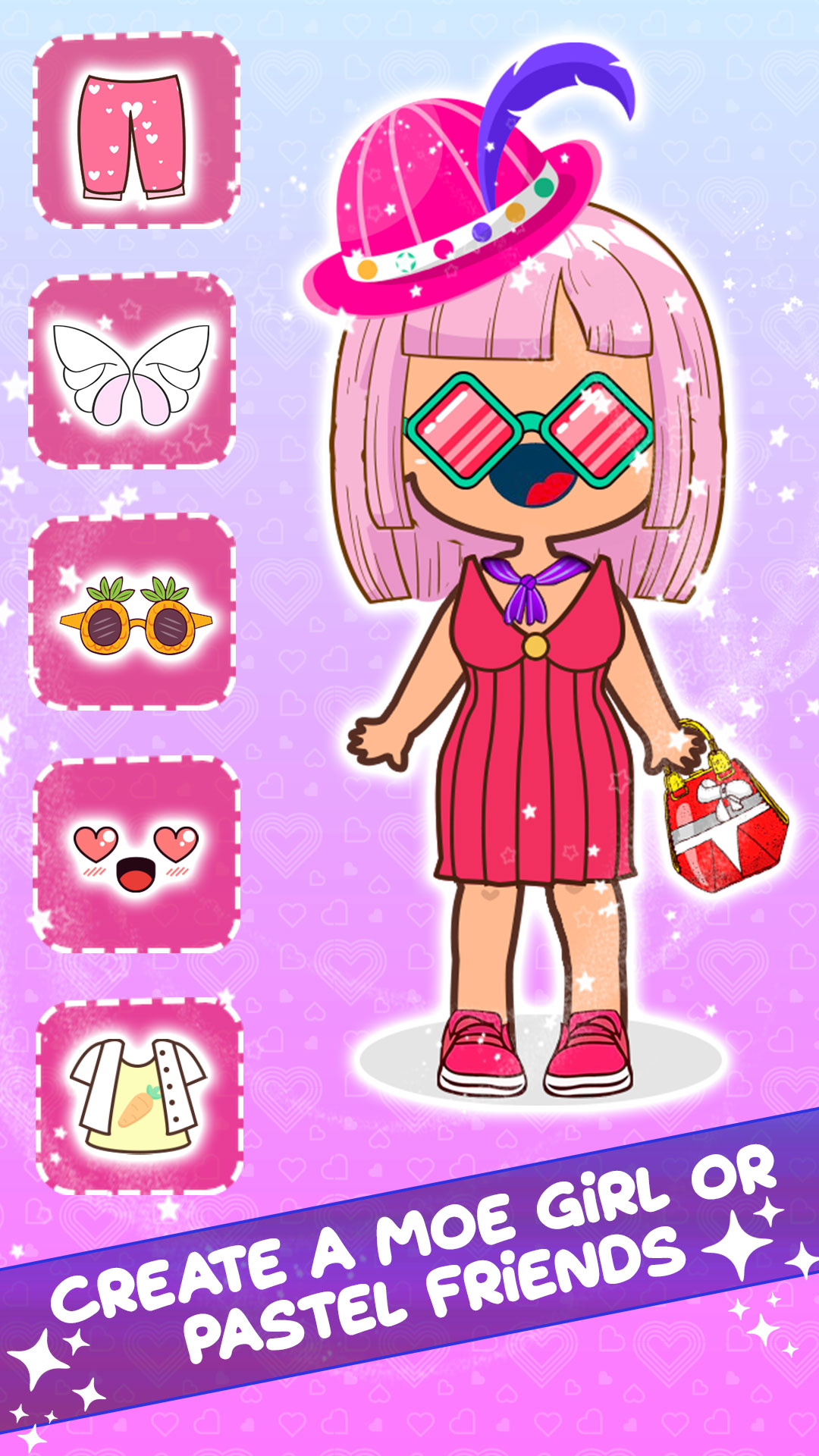 اسکرین شات 3 برنامه Anime Doll Dressup Girls Games