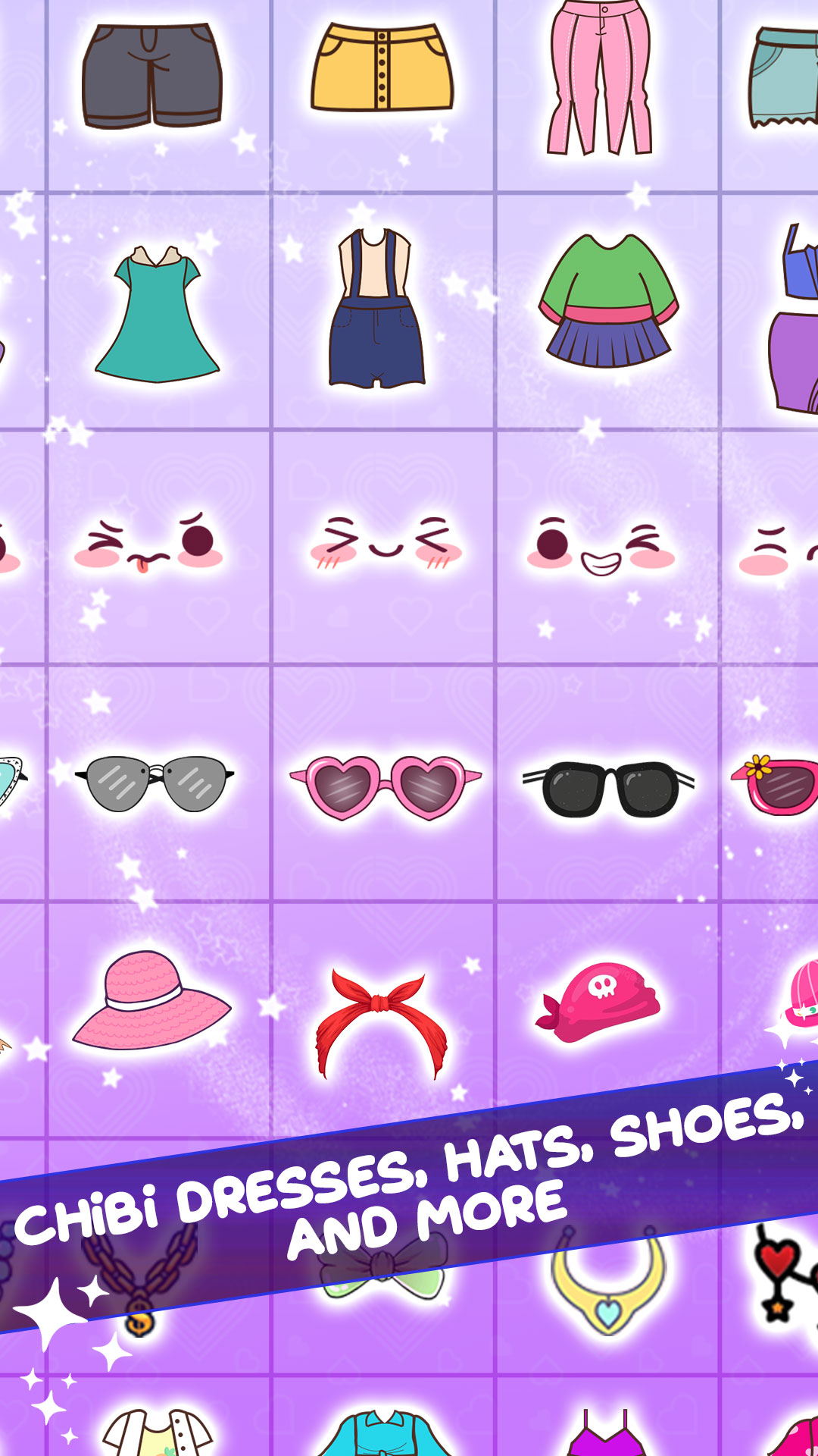 اسکرین شات 4 برنامه Anime Doll Dressup Girls Games