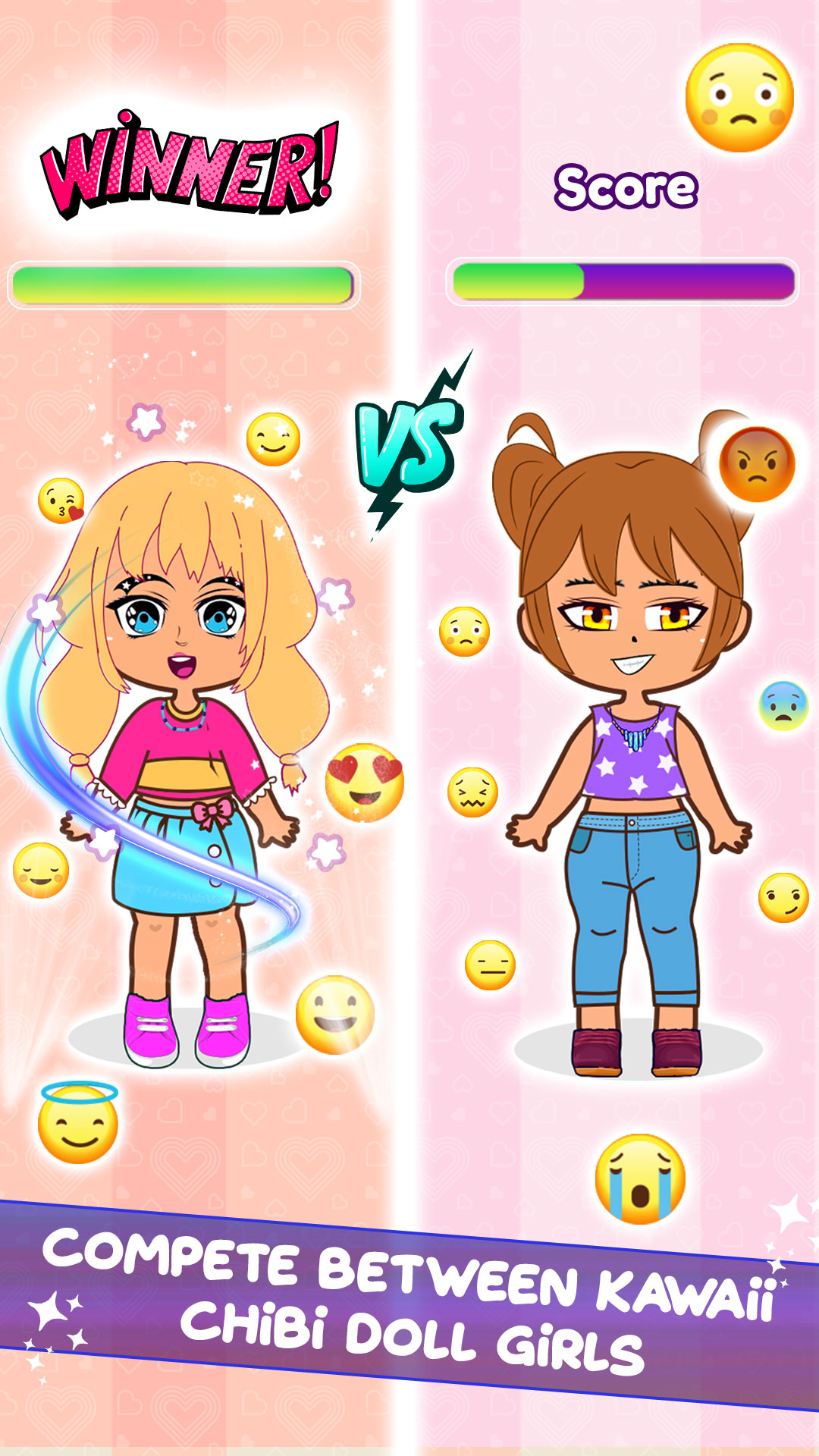 اسکرین شات 7 برنامه Anime Doll Dressup Girls Games