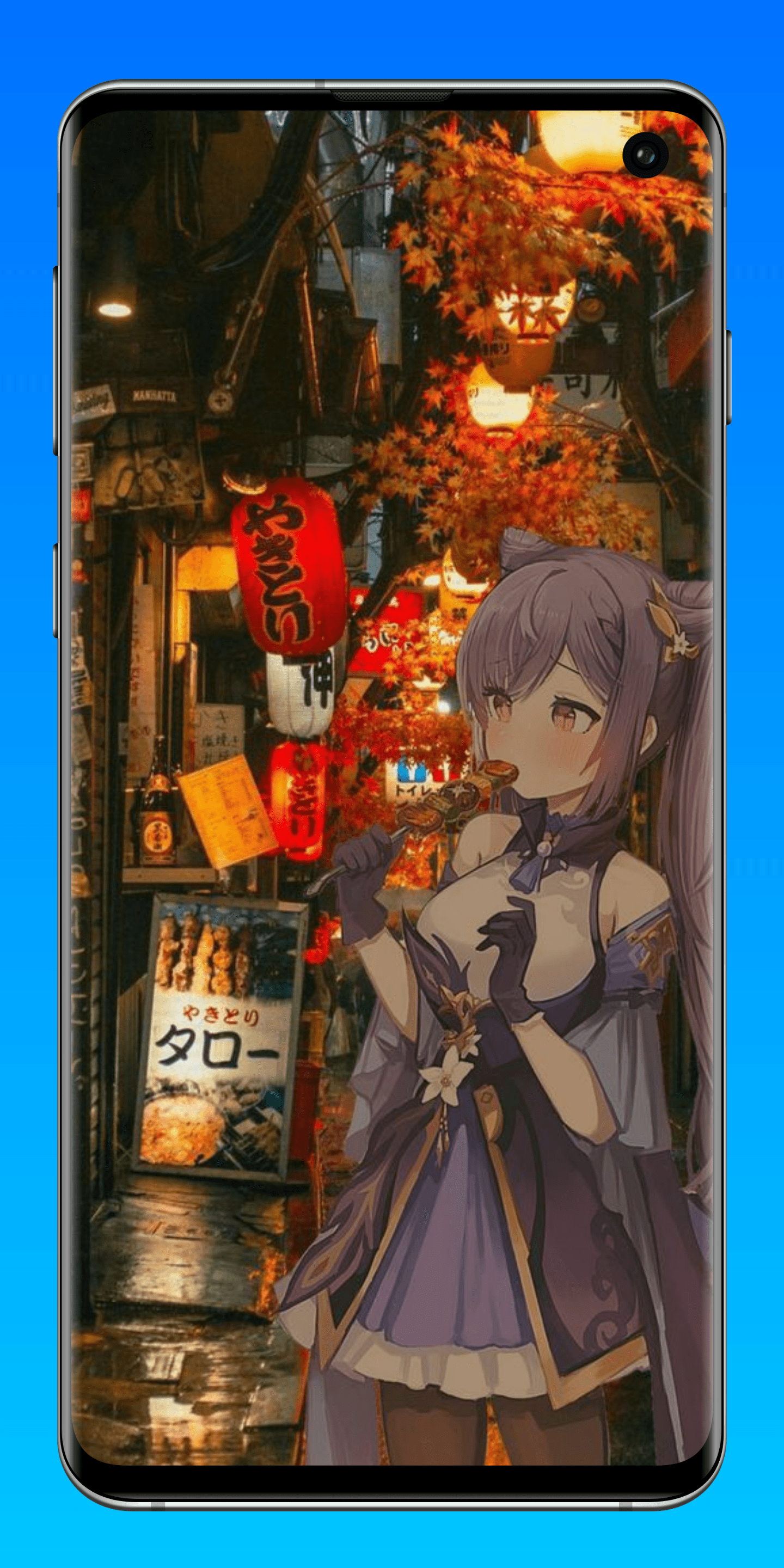اسکرین شات 6 برنامه Beautiful Anime Girl Wallpaper