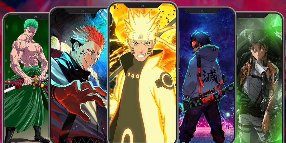 اسکرین شات 1 برنامه Anime wallpaper