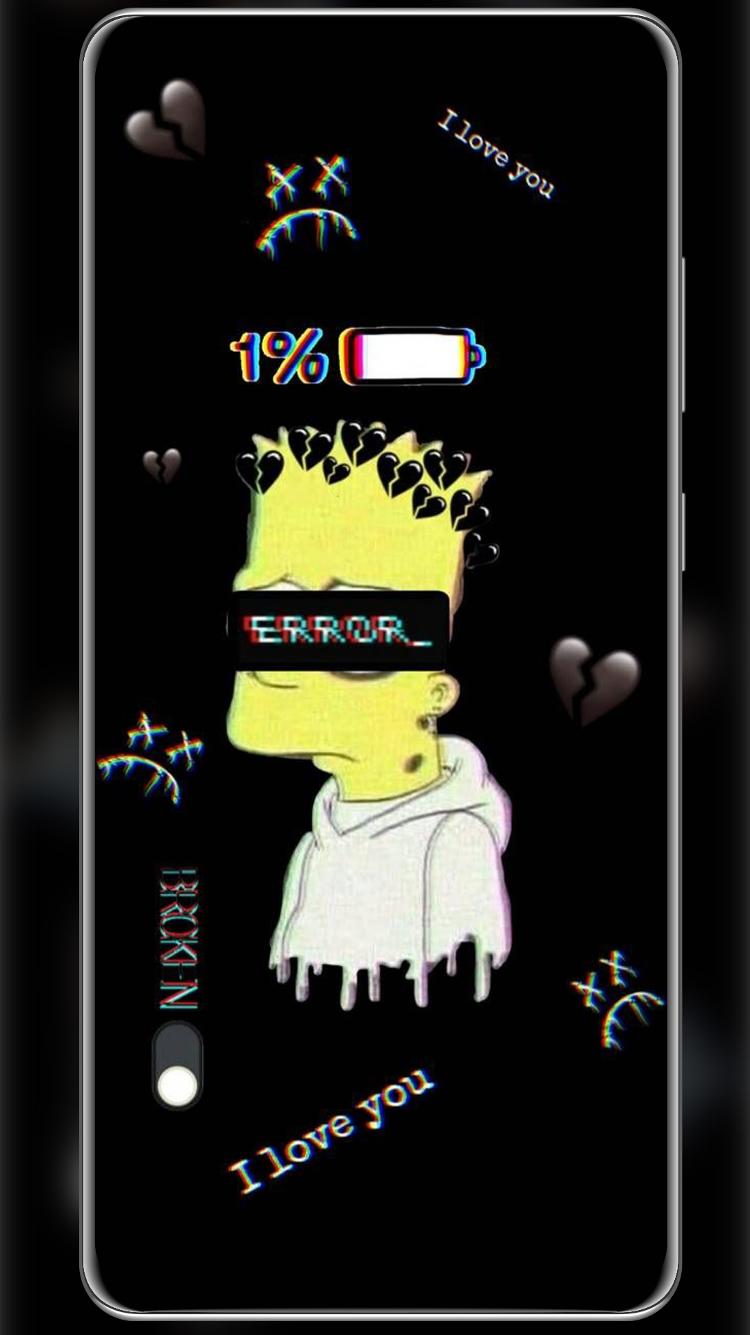 اسکرین شات 6 برنامه Sad Wallpaper