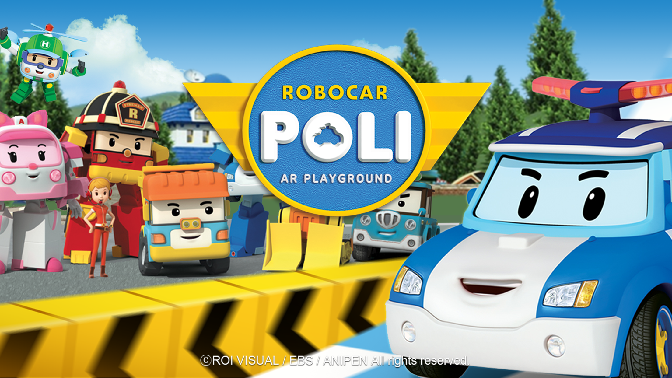 اسکرین شات 1 بازی Robocar Poli World AR