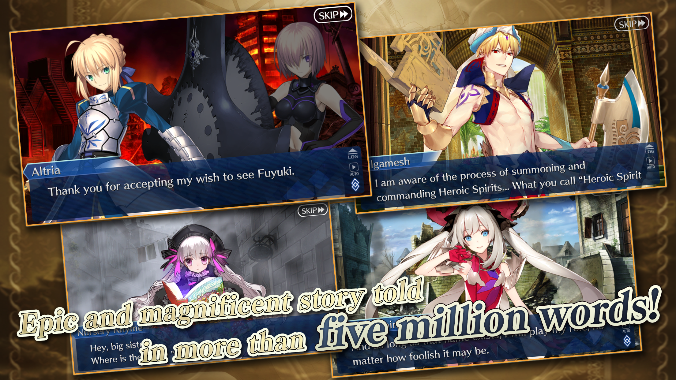 اسکرین شات 2 بازی Fate/Grand Order (English)