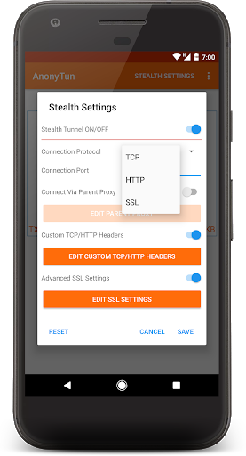اسکرین شات 4 برنامه AnonyTun