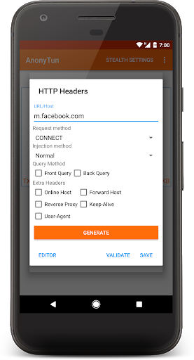 اسکرین شات 5 برنامه AnonyTun