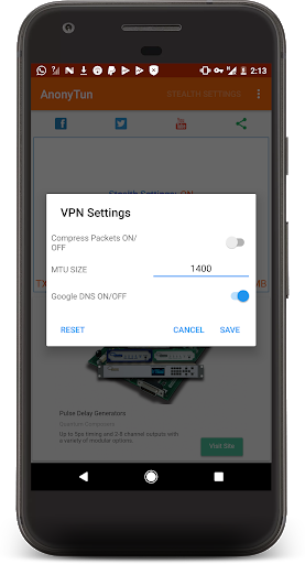 اسکرین شات 3 برنامه AnonyTun