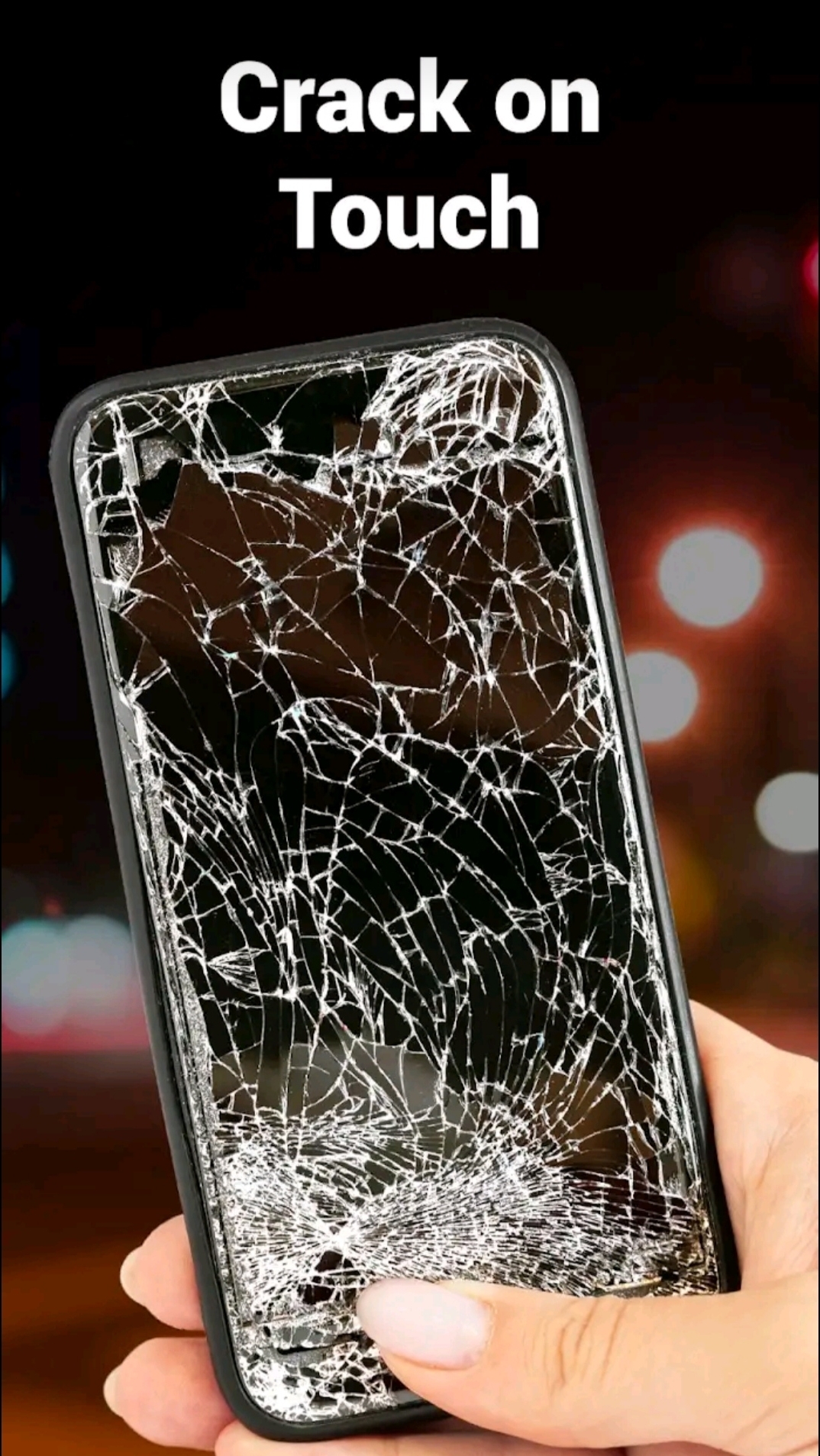 اسکرین شات 1 برنامه شکستن صفحه گوشی/شوخی