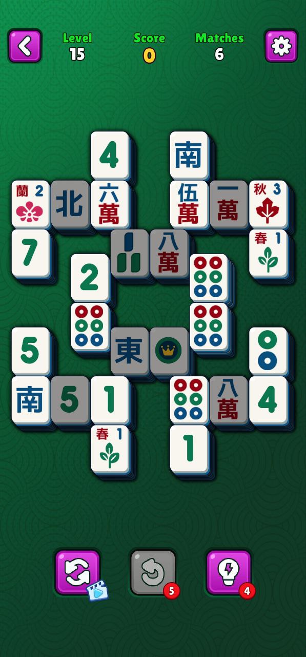 اسکرین شات 4 بازی Mahjong Classic - King