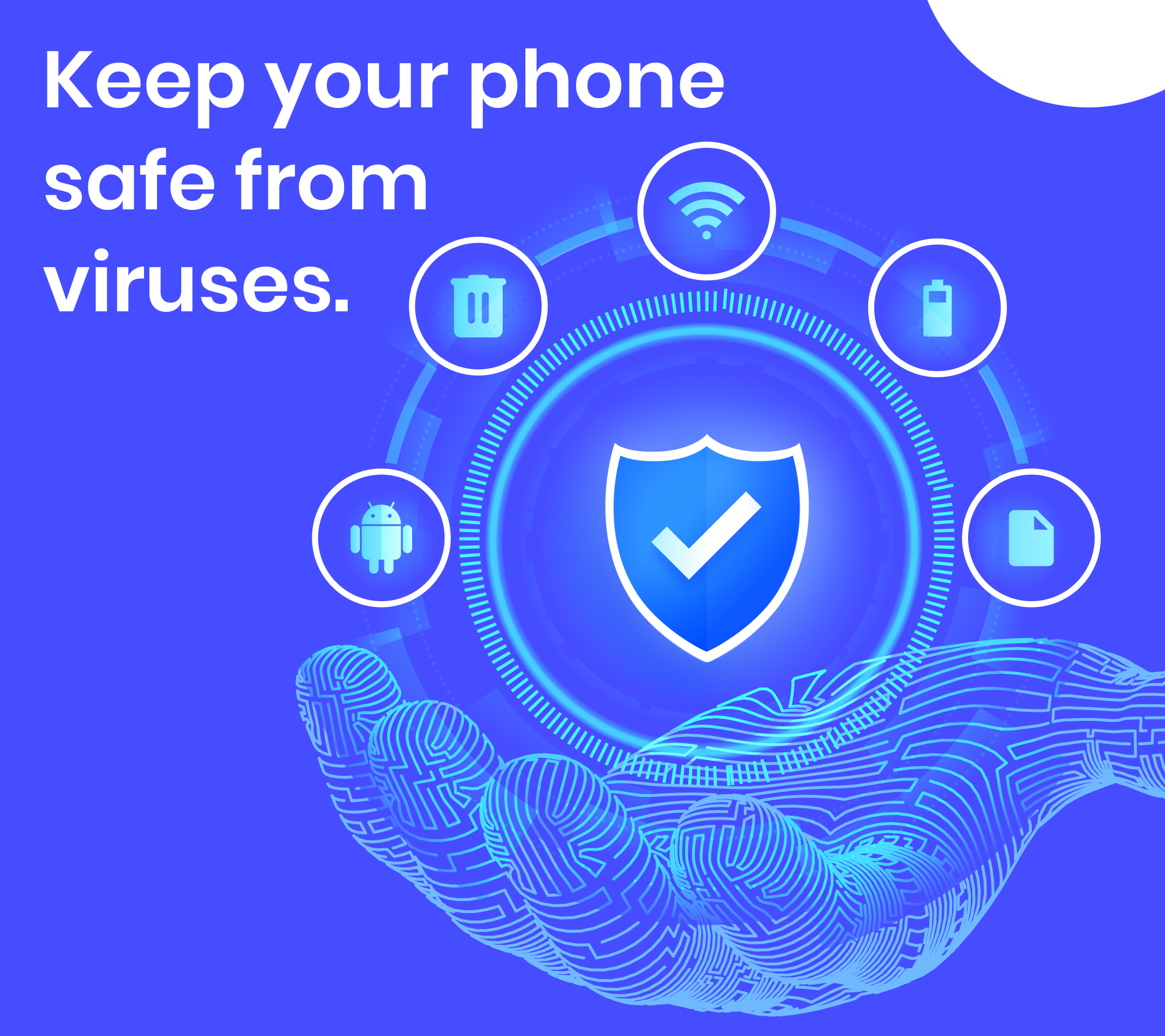 اسکرین شات 1 برنامه Antivirus: Virus Cleaner, Junk
