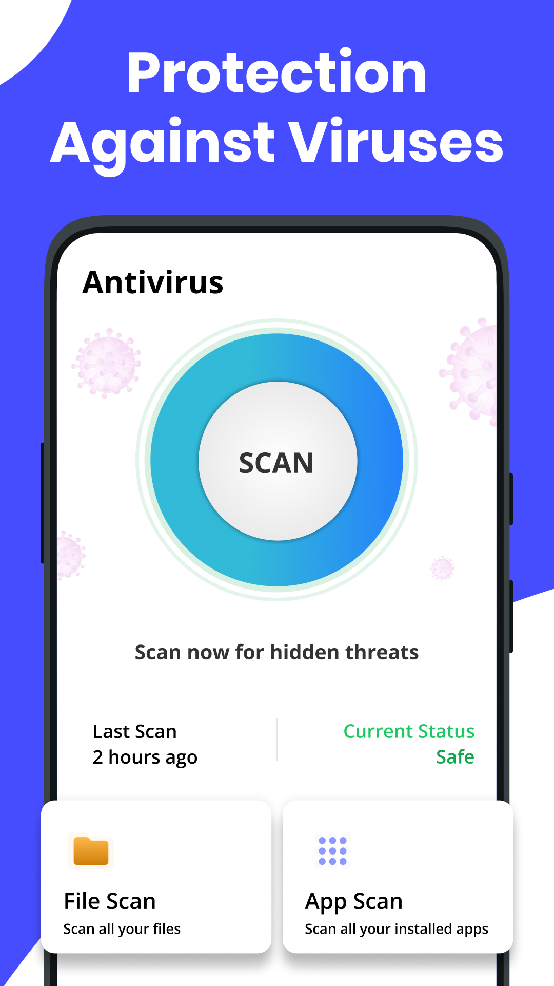 اسکرین شات 2 برنامه Antivirus: Virus Cleaner, Junk