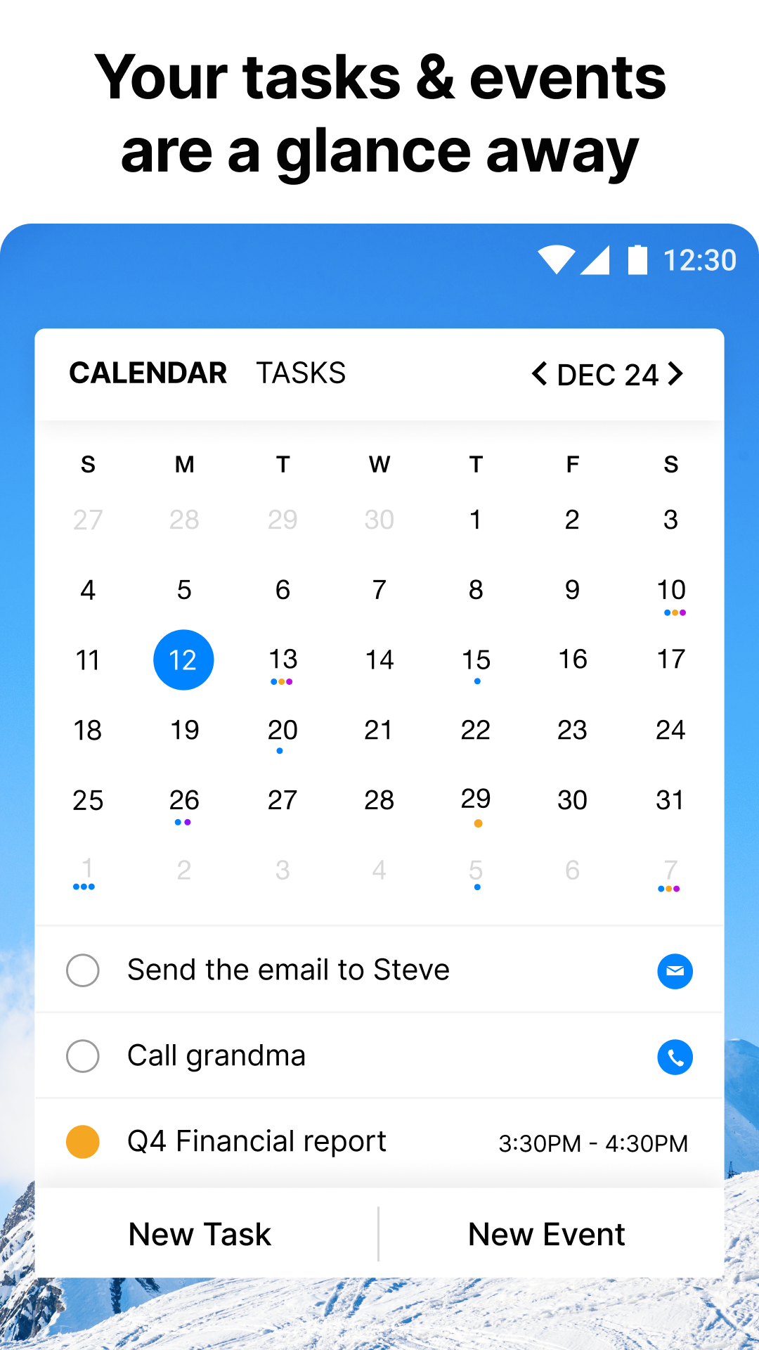 اسکرین شات 4 برنامه Any.do - To do list & Calendar