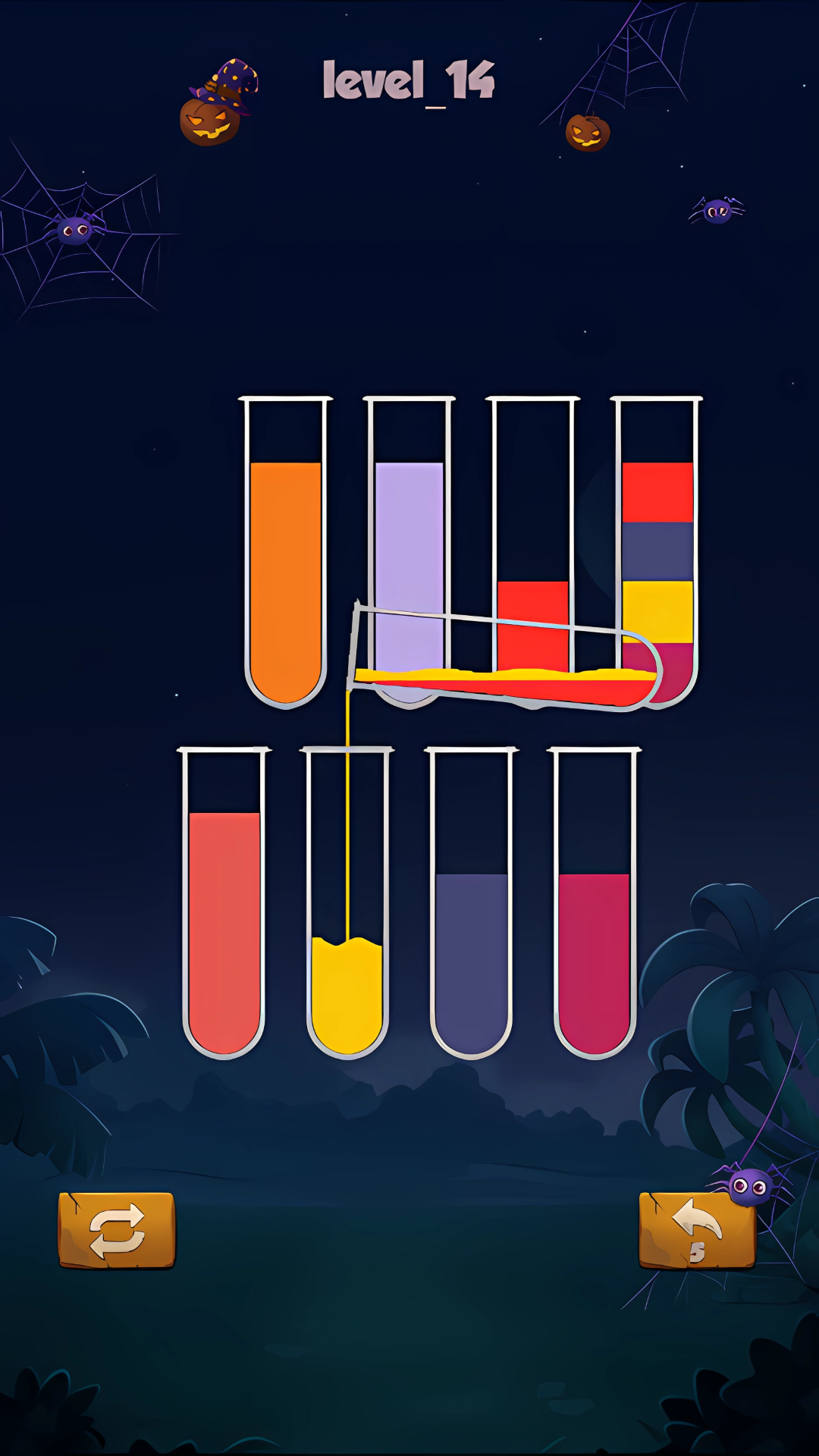 اسکرین شات 2 بازی Water Puzzle: Sort Color Games