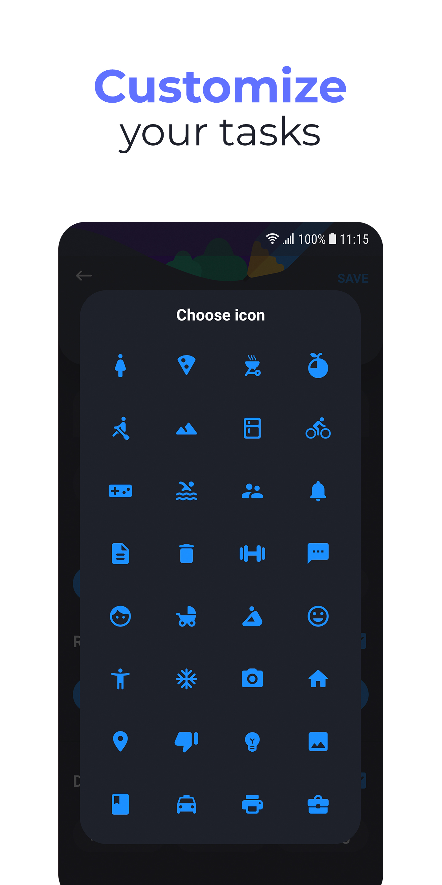 اسکرین شات 6 برنامه Productive - Habit tracker