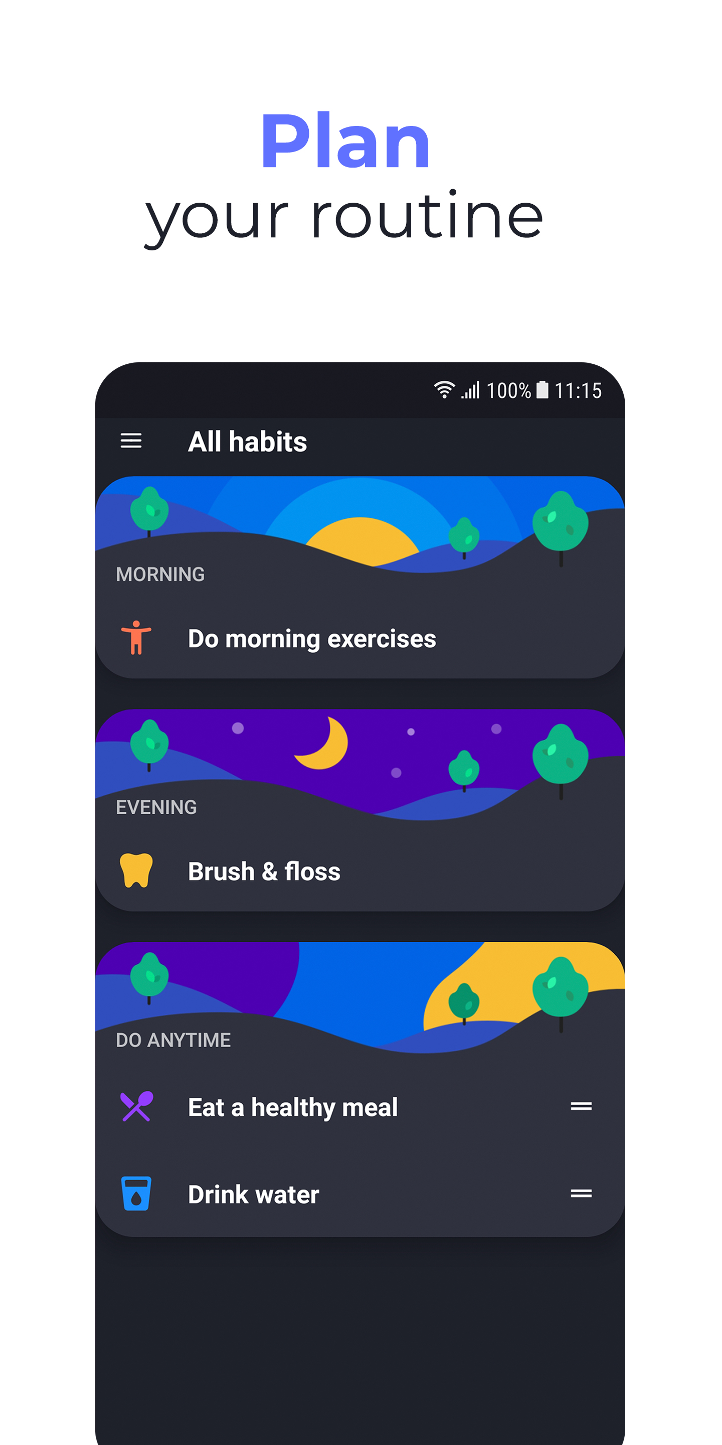 اسکرین شات 4 برنامه Productive - Habit tracker